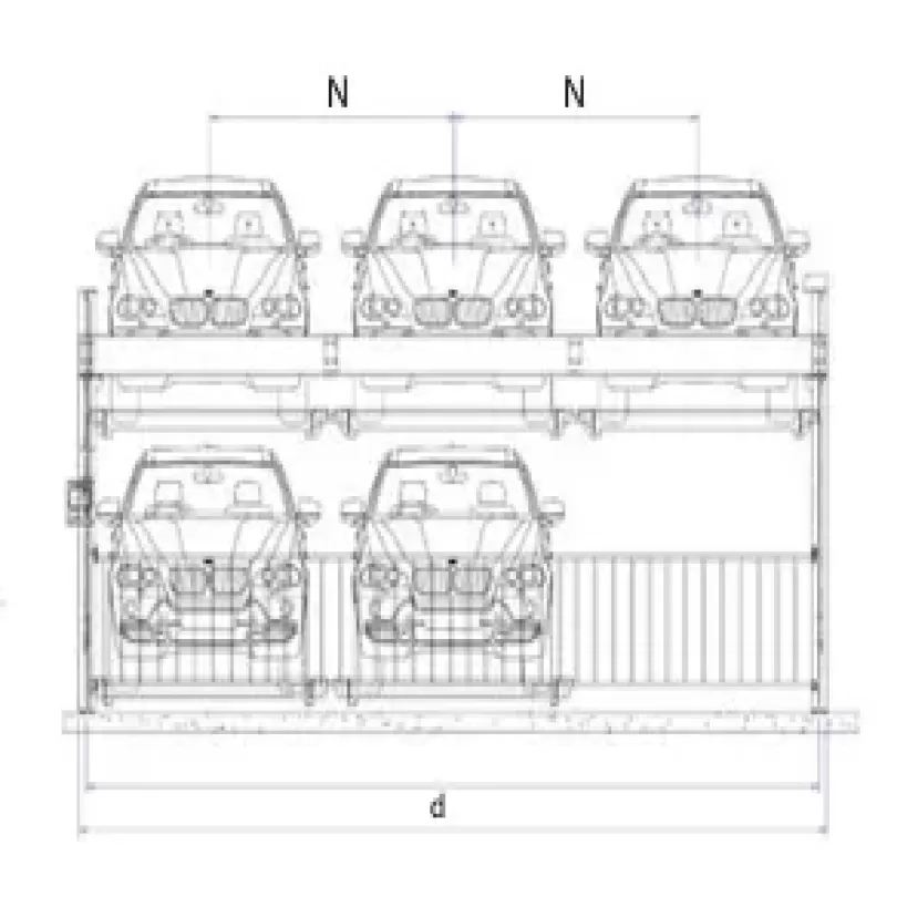 Hệ xếp hình 2 tầng
